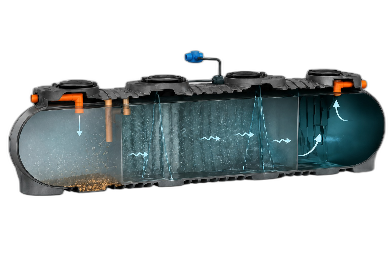 Traitement des eaux us&eacute;es domestiques