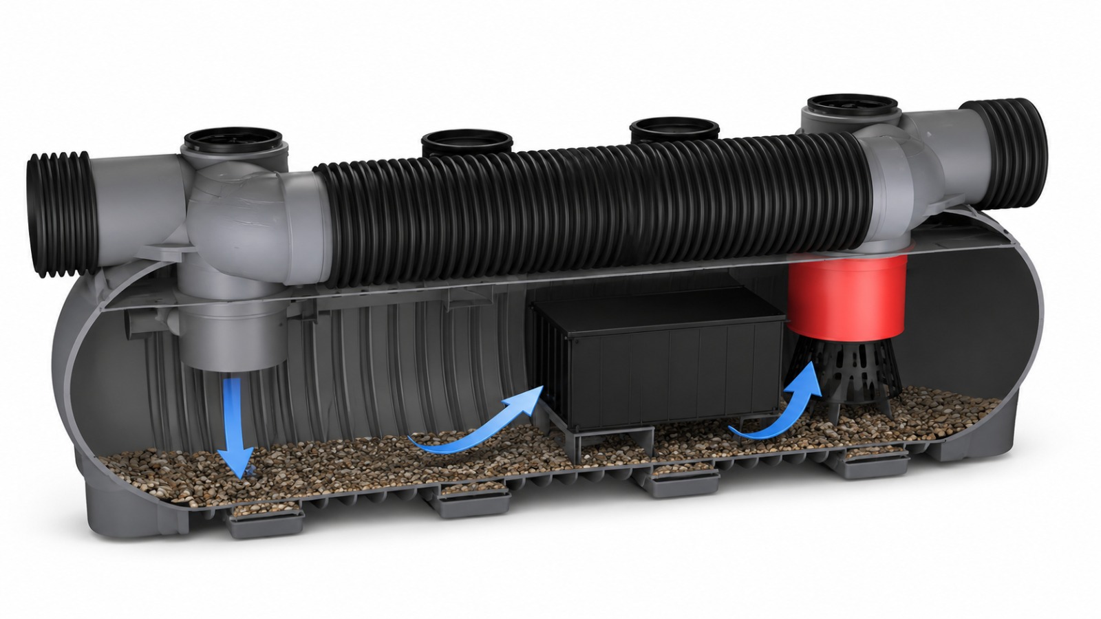 Séparateur des hydrocarbures à coalescence avec by-pass intégré – DEC CB / MB