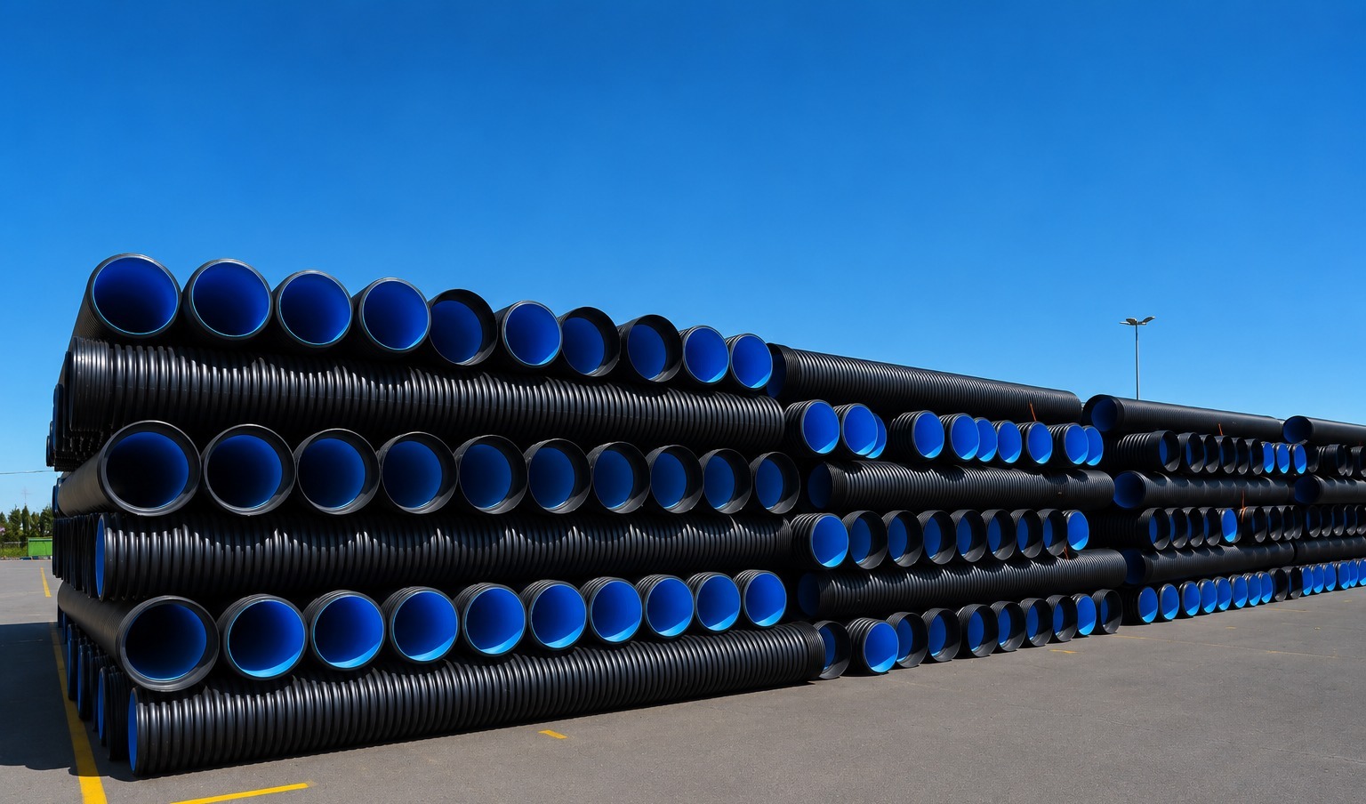 ALMA Double-Wall Corrugated HDPE Pipe