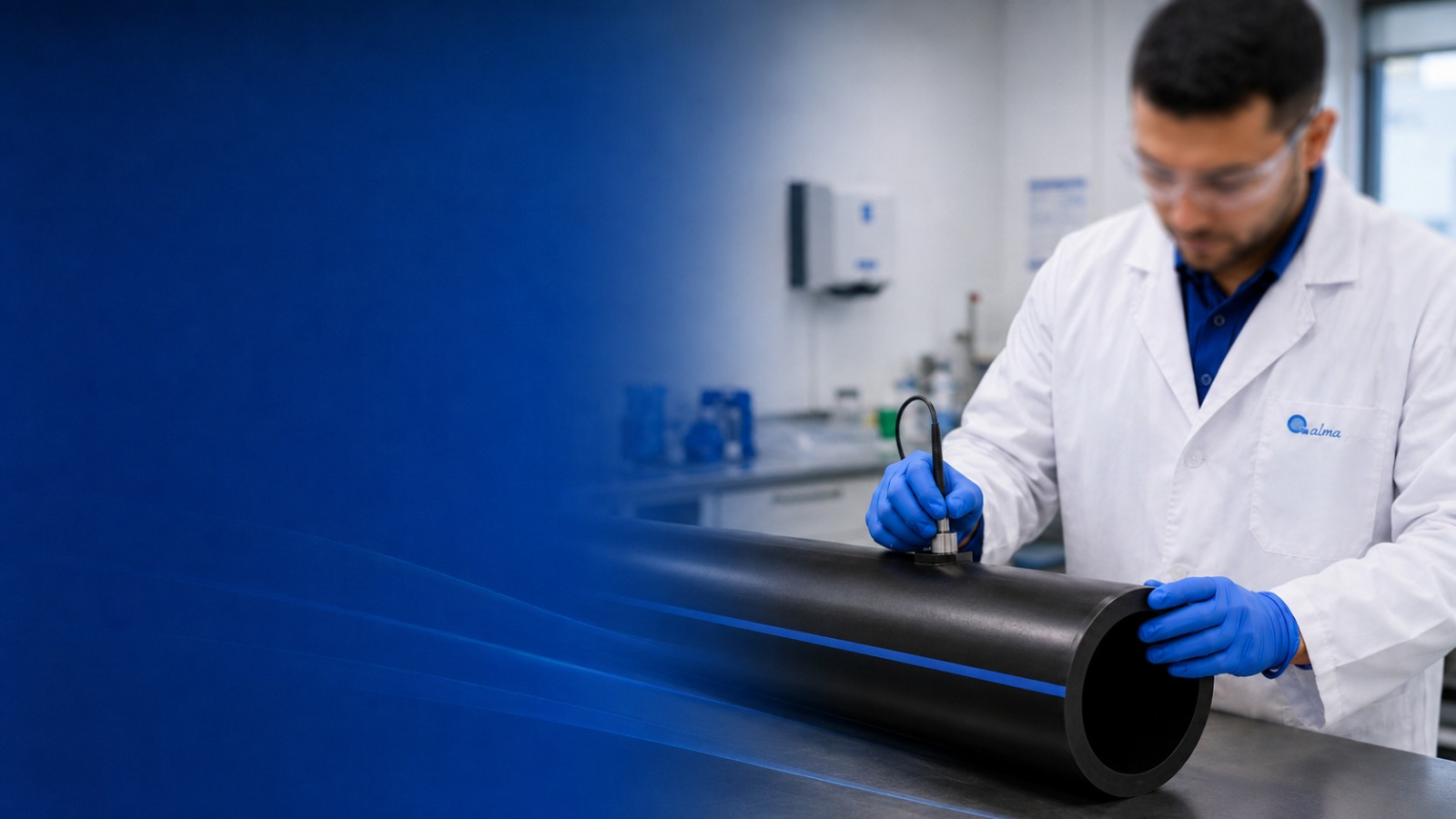 Laboratoire et contrôle qualité des tubes ALMA