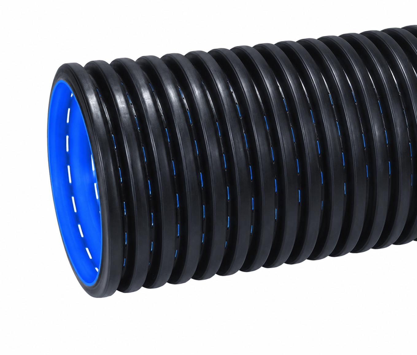 Tube double paroi PEHD perfore (EN)